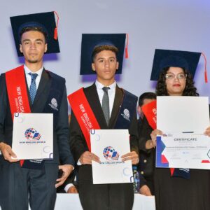 graduados en new english world